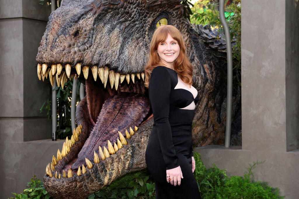 Cast member Bryce Dallas Howard attends a premiere for the film "Jurassic World: Dominion" in Los Angeles, California, U.S., June 6, 2022.