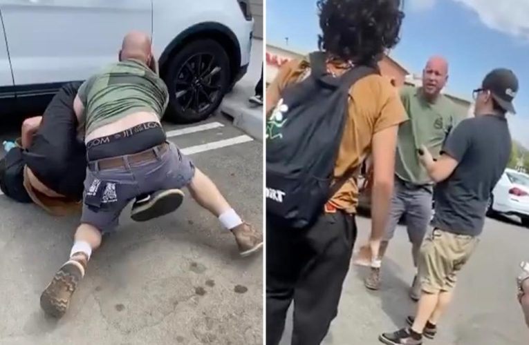California man busted for felony child abuse over viral video of fight with young teen