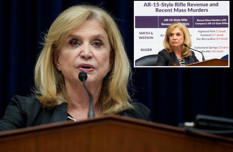 Rep. Carolyn Maloney voted by proxy on assault weapons ban