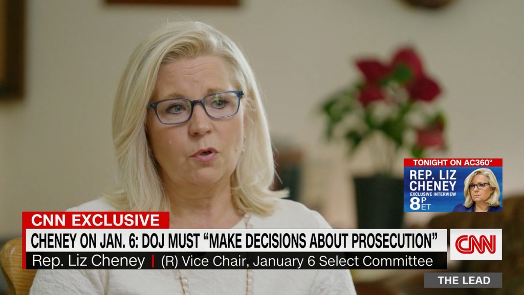 Cheney sat down with CNN on Thursday morning.
