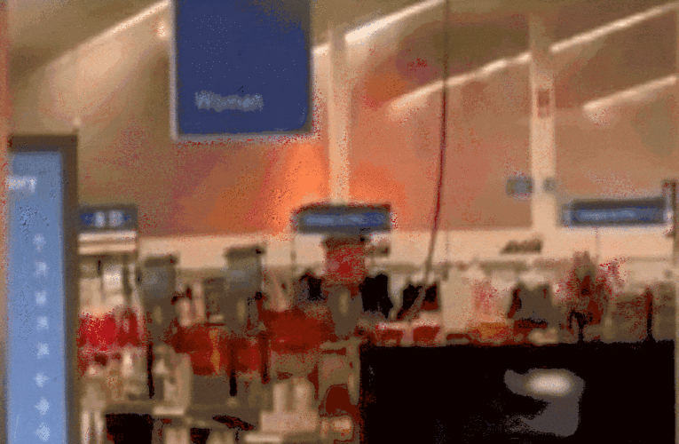 Georgia Walmart shoppers flee fire before roof collapse