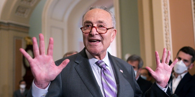 Senate Majority Leader Chuck Schumer, D-N.Y., said the Inflation Reduction Act is "one of the defining legislative feats of the 21st century."