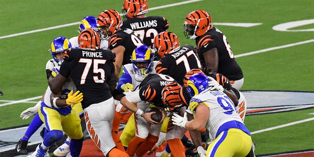 The Cincinnati Bengals and the Los Angeles Rams squared off in Super Bowl LVI. 