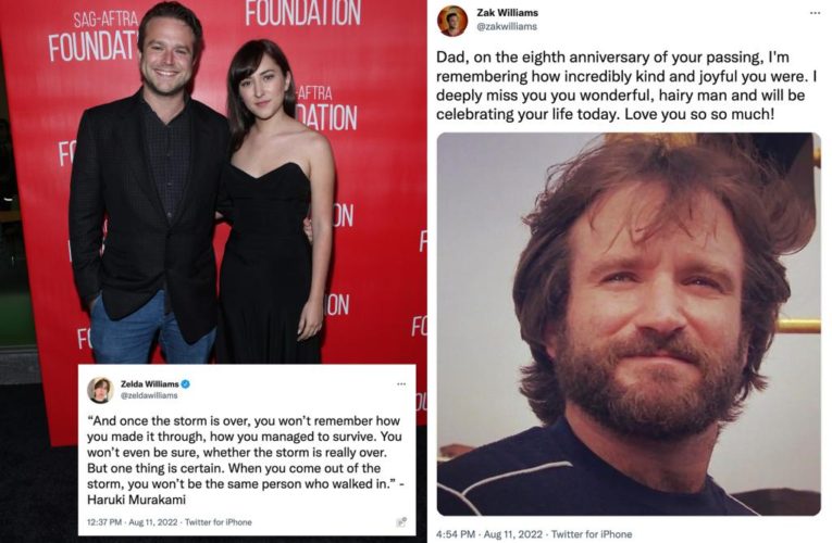 Robin Williams’ kids post tributes on 8th anniversary of death
