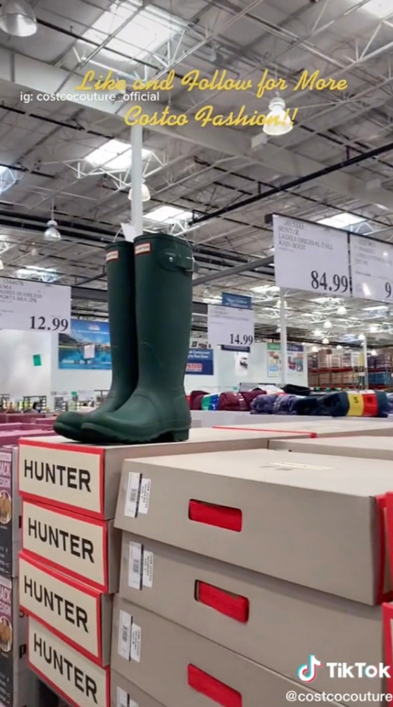 Discounted Hunter boots seem to be an oft-coveted item.