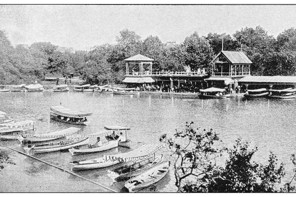 According to the Parks Department's website, the first recorded concession was sometime in the early 1860s. One of Central Park's landscape architects, Calvert Vaux, designed a boathouse that was opened in 1873. 