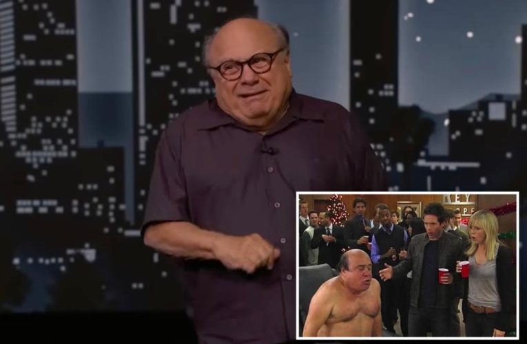 Danny DeVito recalls getting ‘nude like a halibut’ on ‘Always Sunny’