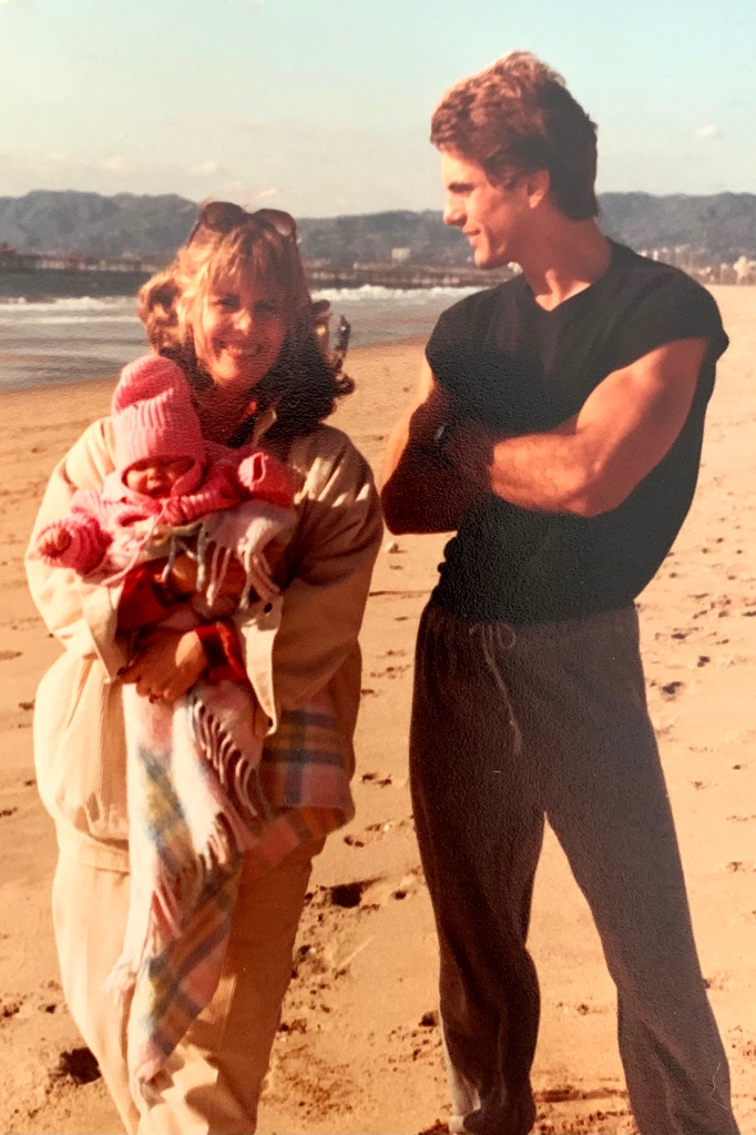 Author Chrysta Bilton as a baby with mom Debra in 1985, and dad Jeffrey Harrison, a k a “Donor 150.”