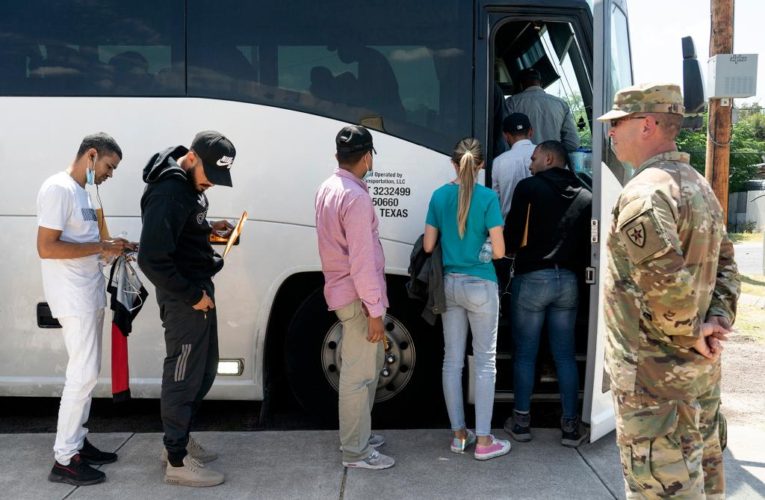 Migrants on Texas-to-NYC bus threaten to call cops on driver