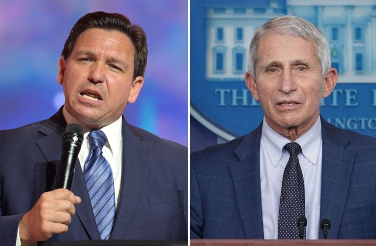 Ron DeSantis says ‘elf’ Anthony Fauci should be chucked ‘across the Potomac’