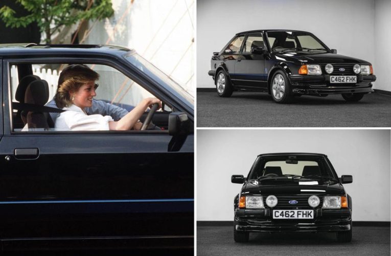 Princess Diana’s Ford Escort set to be sold at auction