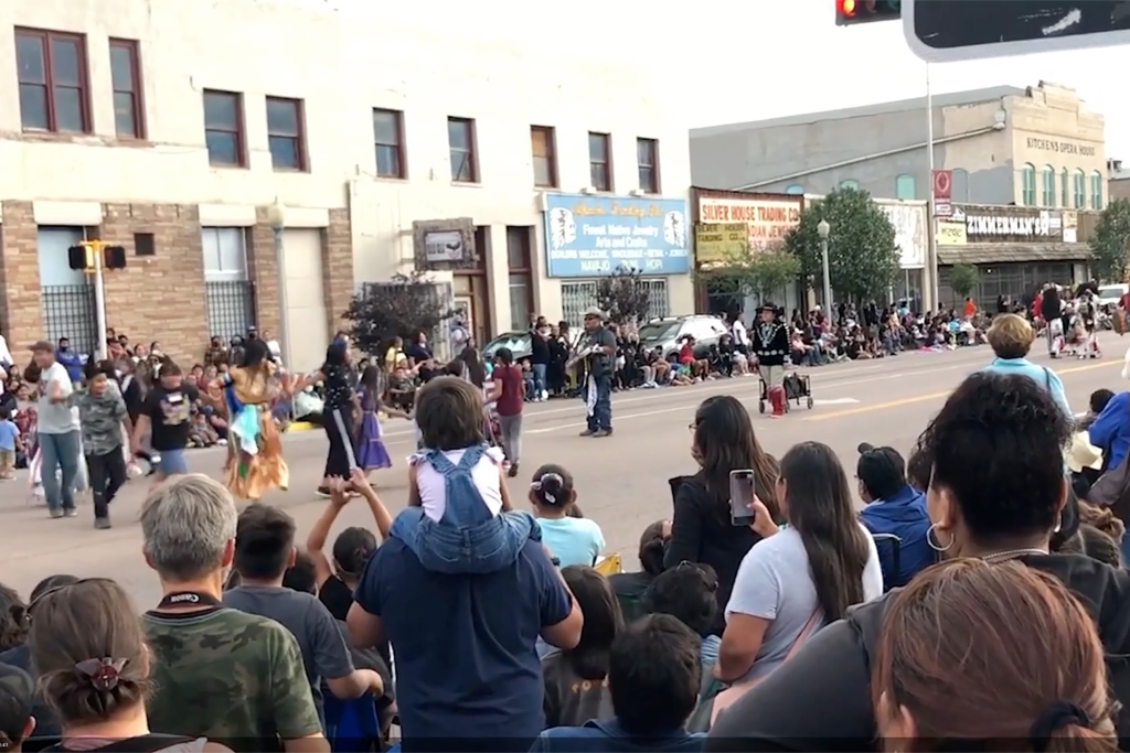 Footage shows children dancing in the parade route before Jeff Irving allegedly plowed into the crowds.