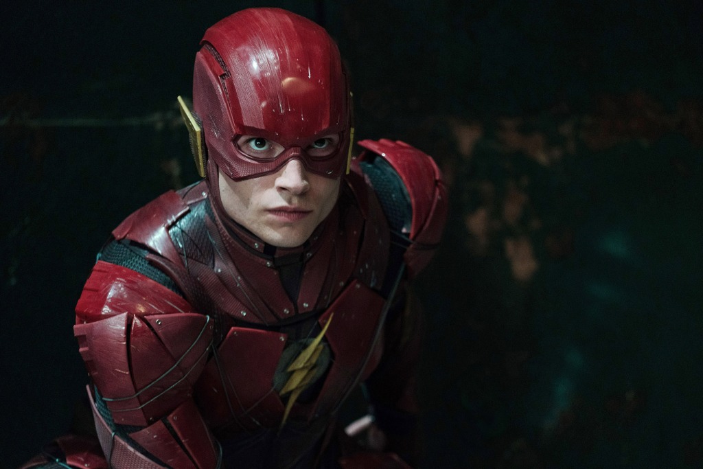 Ezra Miller (as The Flash),