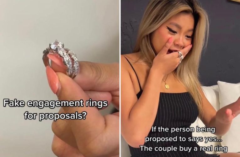 Fake wedding rings trend skyrocketing amid financial pressure