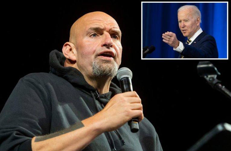 Pennsylvania Lt. Gov. John Fetterman to miss Biden’s visit