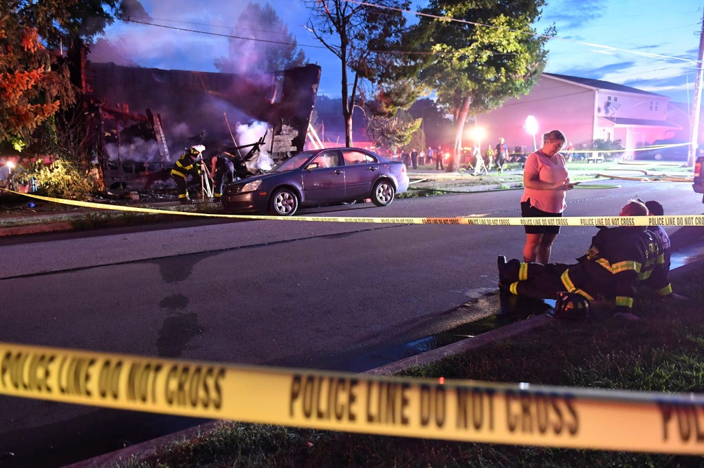 All 10 victims of the house fire were family members. 