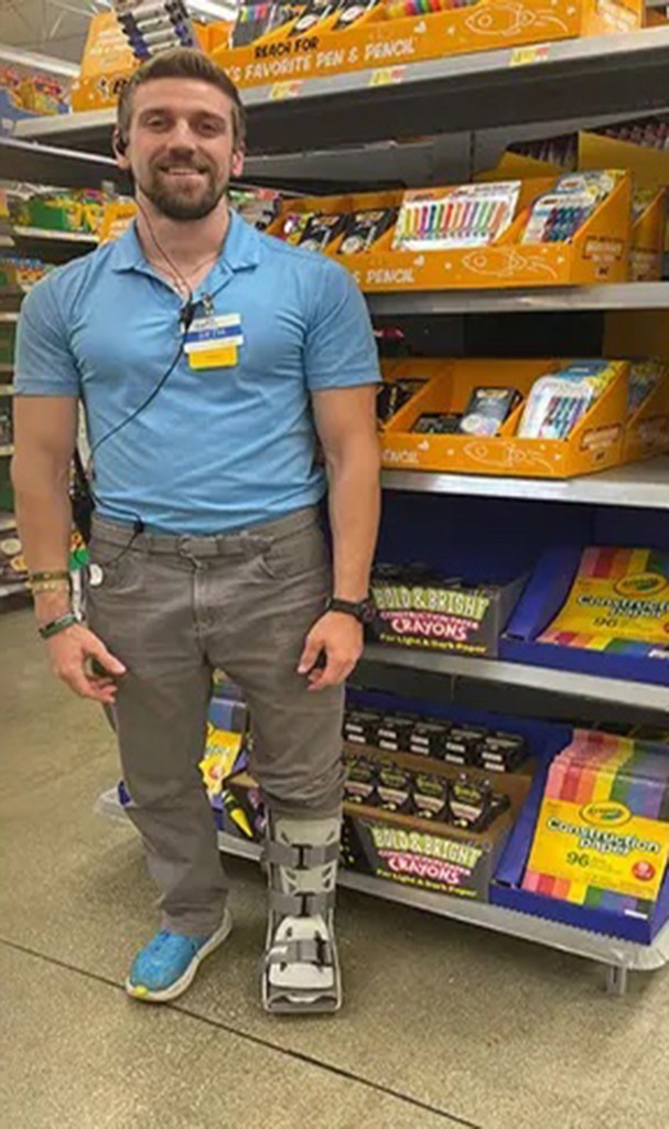 Seth Goshorn now makes more money working at Walmart.