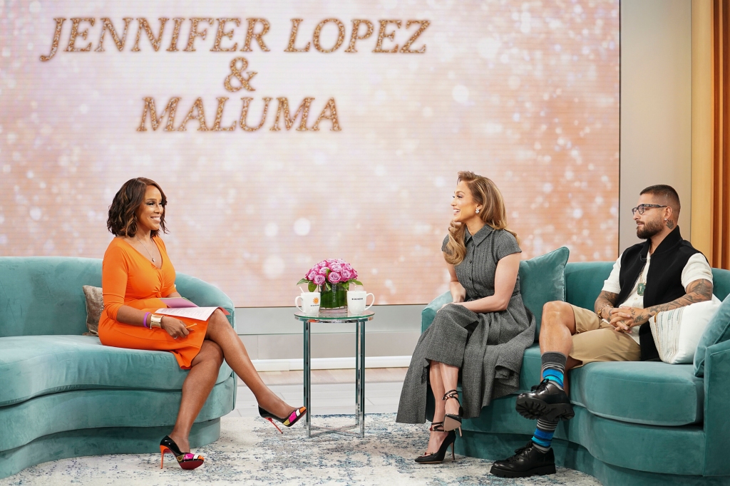 Jennifer Lopez and Maluma sat down with "CBS Mornings" co-host Gayle King to discuss their new movie, "Marry Me."