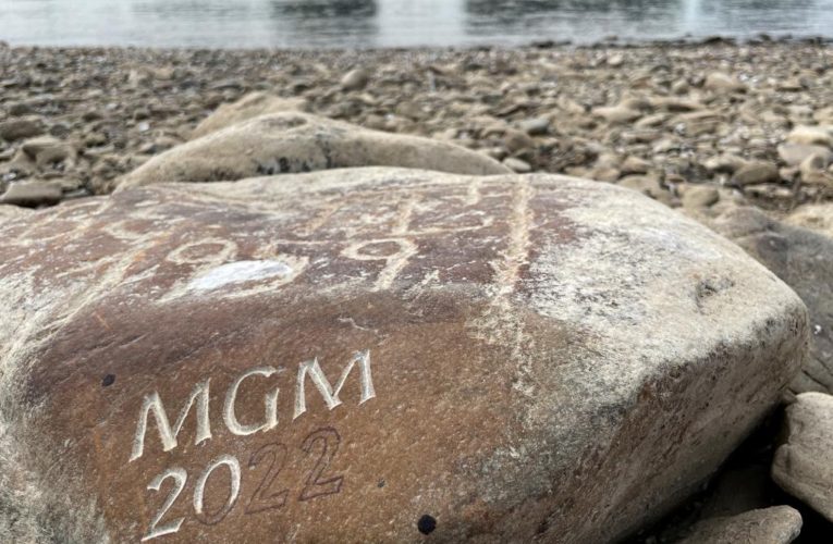 Grim ‘Hunger Stones’ warn of doom as they emerge in ancient waters