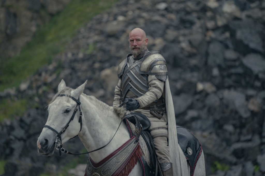 Graham McTavish on a horse. 