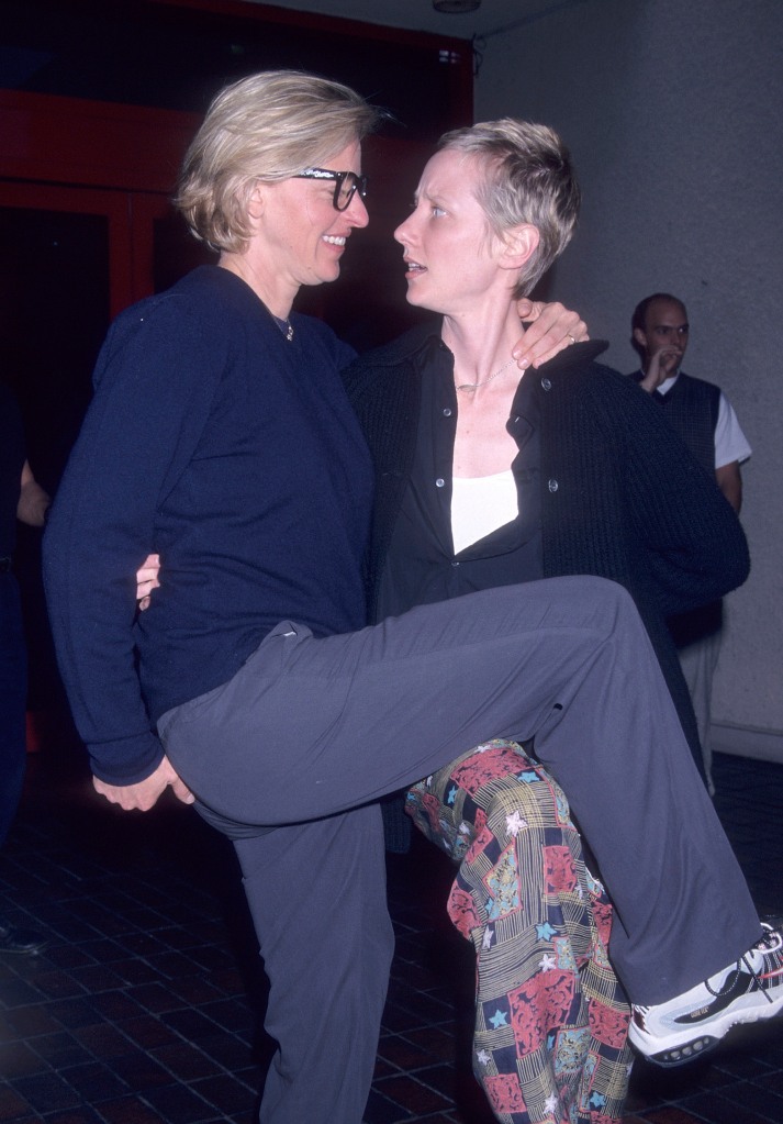 Heche and Degeneres became fixtures on Hollywood red carpets in the late 1990s, and were known as America's most famous same-sex couple. 