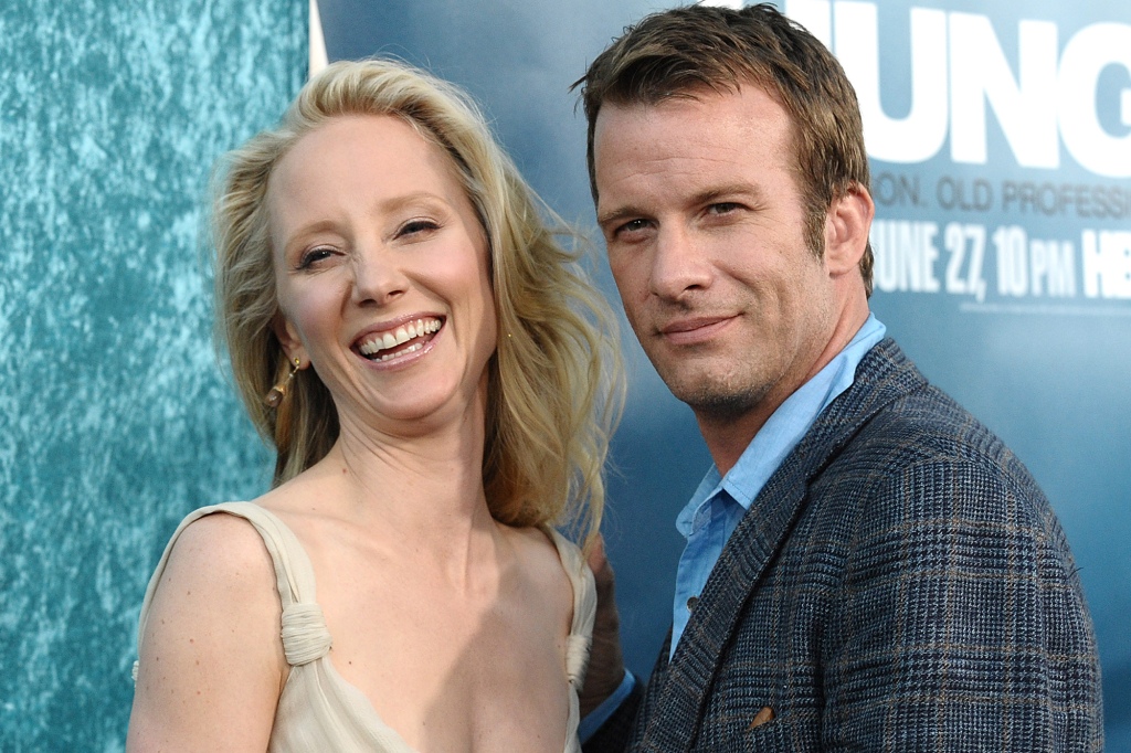 Thomas Jane is sending his “thoughts and prayers” for ex-girlfriend Anne Heche.