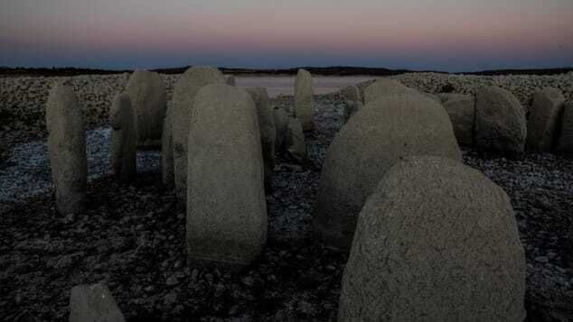 The Dolmen of Guadalperal fully exposed