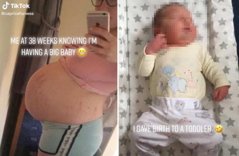 My newborn is as big as a toddler — it was the worst birth ever