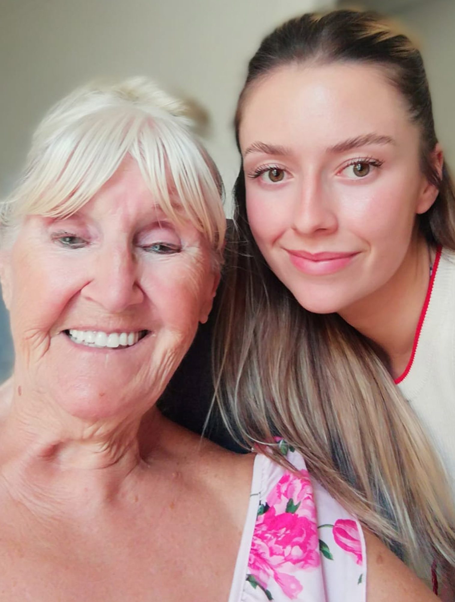 Granddaughter Lydia, 27, says her gran is constantly being asked for her I-D as people can't believe she's actually 91 years old. 