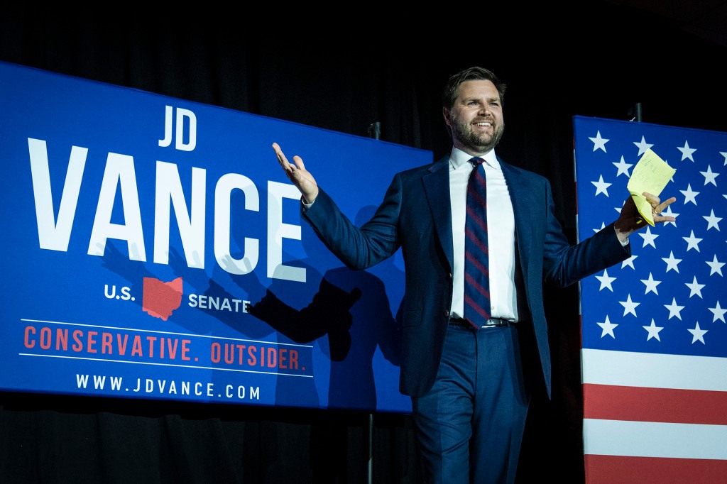 Republican U.S. Senate candidate J.D. Vance