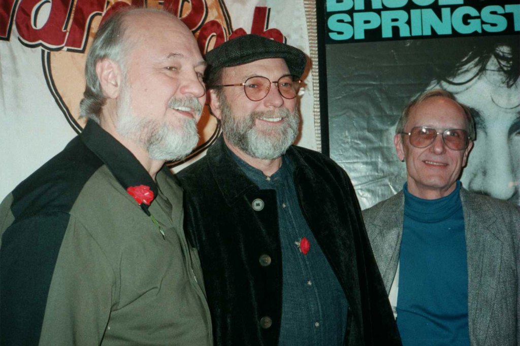 (The three original members of Buddy Holly's group: Sonny Curtis, Jerry Allison, Joe B. Mauldin in 1996.