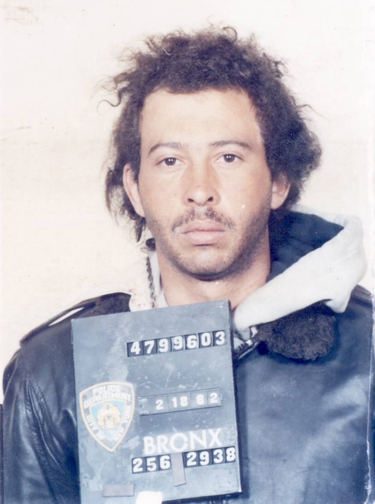 Jesus Aguilero aka Aguilera, is seen in this 1982 New York Police mugshot. 
