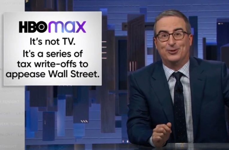John Oliver rips HBO Max parent for canceling shows: ‘Series of tax write-offs’