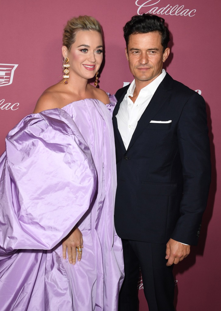 Katy Perry and Orlando Bloom attend Variety's Power Of Women: Los Angeles Event on September 30, 2021 in Beverly Hills, California.