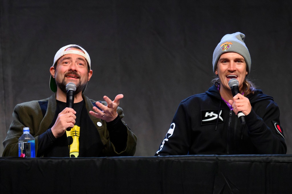 Kevin Smith with Jason Mewes