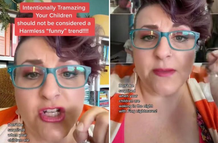 Therapist calls out parents traumatizing children for TikTok