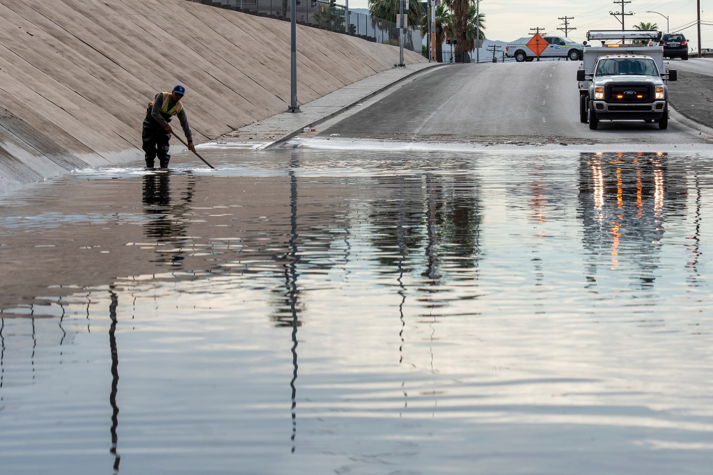 The recent flooding in Las Vegas has been made worse because of the region's extreme drought.