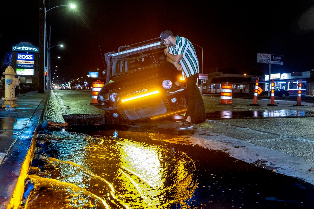 Las Vegas has had 1.3 inches of rainfall since June 15.