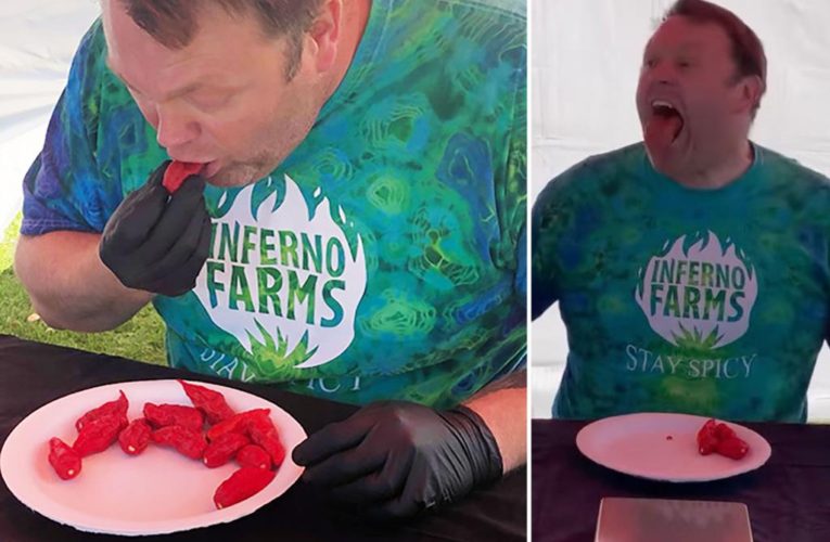 California man Gregory Foster breaks Guinness World Record after eating 17 Ghost peppers in minute