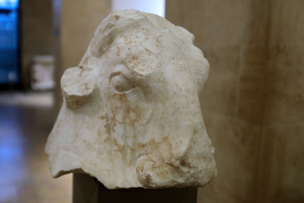 Lotfi was listed as the “first document possessor” of this 4th century marble bull’s head, according to his arrest warrant. The Met released the work due to its questional provenance.