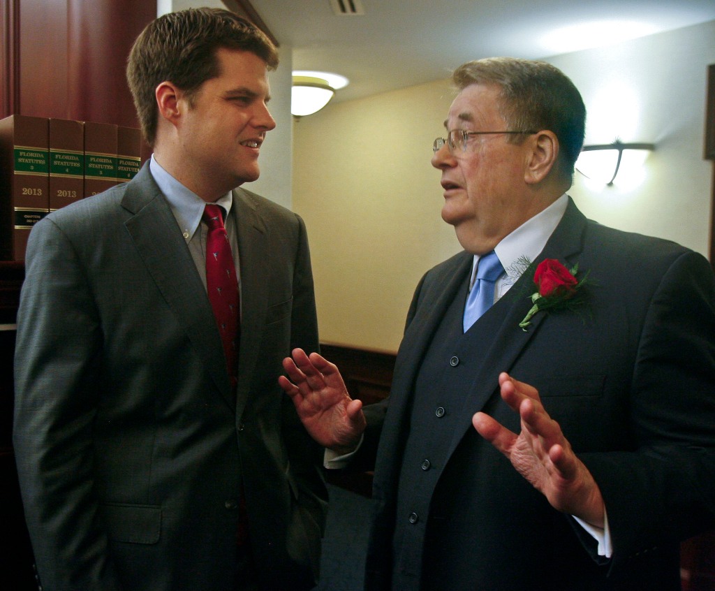 Matt and Don Gaetz.