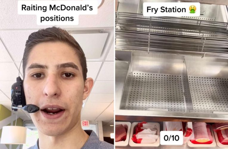 I’m a McDonald’s worker and I ranked the worst jobs here