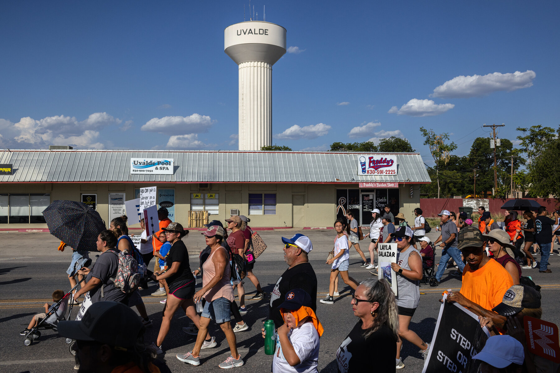 In the weeks after the massacre, many family members of the victims and others in Uvalde turned to public activism.