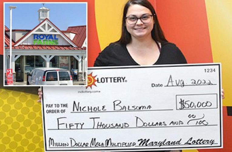 MD stay-at-home mom wins $50K on first-ever scratch off ticket
