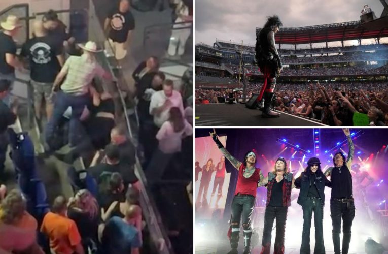 Mötley Crüe fan falls from balcony at Indianapolis concert