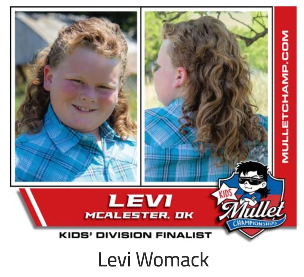 Voting is open until Friday for the best kid's mullet in America.