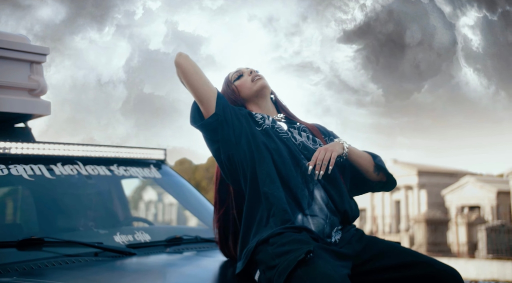 Lourdes Leon in her new music video "Lock&Key."