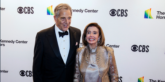 Speaker of the US House of Representatives Nancy Pelosi and husband Paul Pelosi. 