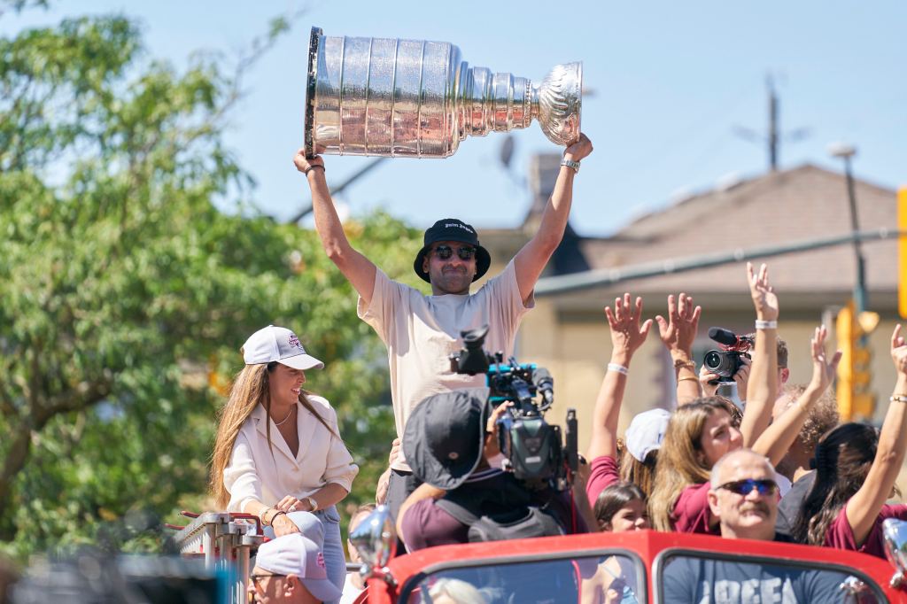 It is believed to be the first time the Stanley Cup has been in a Muslim house of worship.