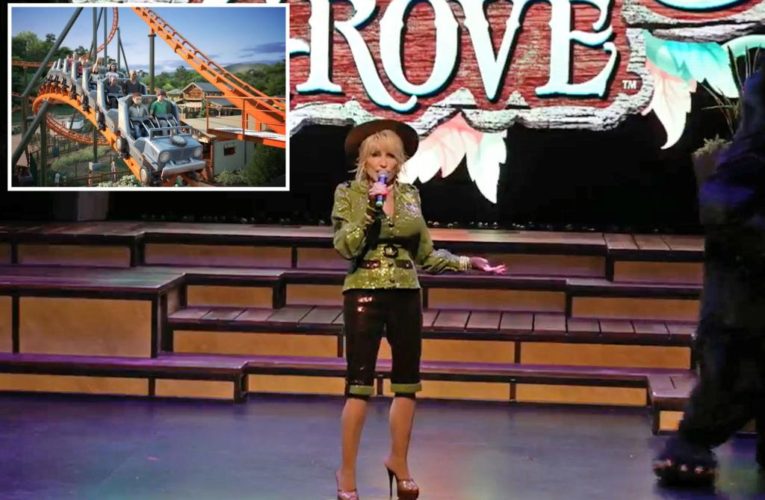 Dolly Parton announces new roller coaster at Dollywood theme park